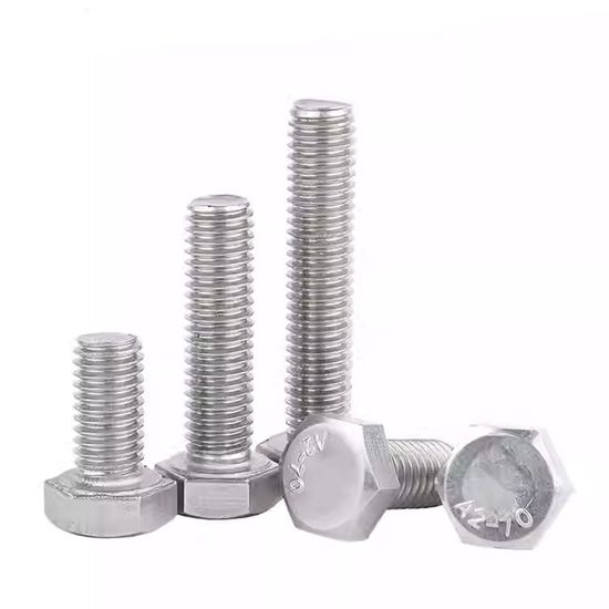 High-Quality 304 Stainless Steel Hex Bolt