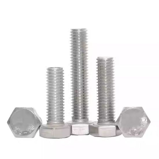 High-Quality 304 Stainless Steel Hex Bolt