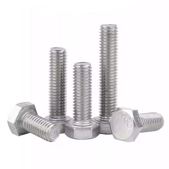 High-Quality 304 Stainless Steel Hex Bolt