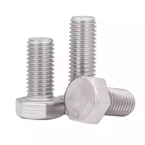 High-Quality 304 Stainless Steel Hex Bolt