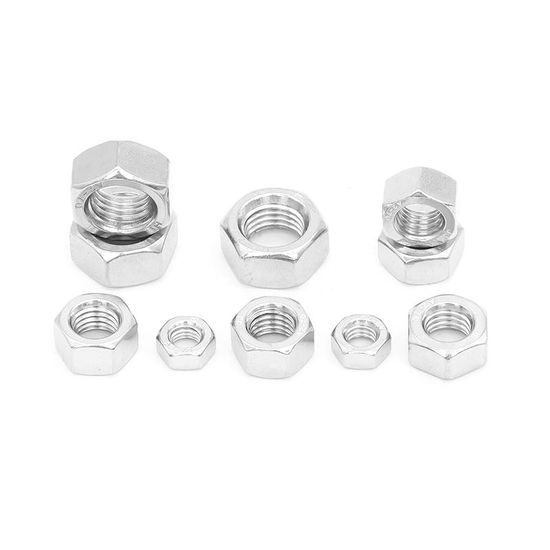 High Quality A2-70 A4-80 Stainless Steel DIN 934 Hexagon Hex Nuts