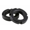 High Quality Black Oxide Slotted Round Nuts Black Steel DIN981 Slotted Round Nuts