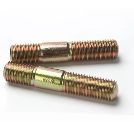 High Quality Color-Zinc Plated M8-M48 Stud Bolt Double Ended Studs