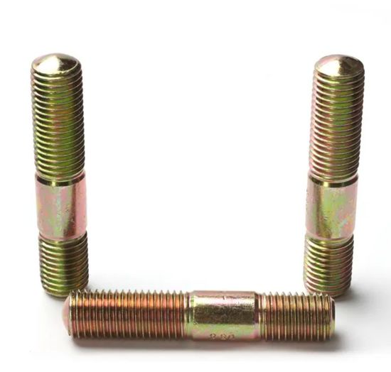 High Quality Color-Zinc Plated M8-M48 Stud Bolt Double Ended Studs