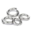 High Quality DIN Standard Stainless Steel Washers Standard Customized Split Lock Washer Spring Washer