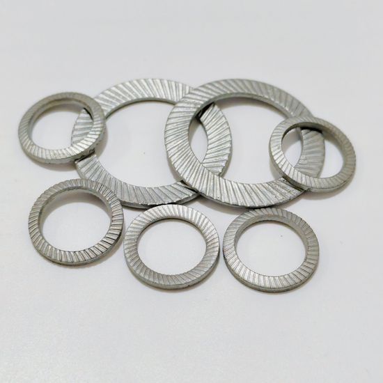 High Quality DIN9250 Light Duty/Heavy Duty Safety Washer 65mn Spring Steel Dacromet Coating