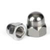 High-Quality Stainless Steel Nickel-Plated Salt Spray Cap Type Nuts