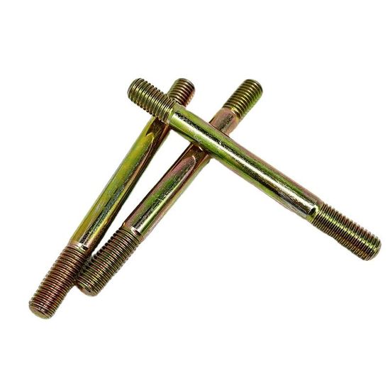 High Strength Stainless Steel 316L Tube DIN Aluminum Alloy Threaded Double-Ended Thread Stud Screw Bolt with Two Hexagonal Nuts