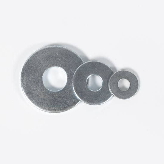 ISO CE Black Zinc Customized Zinc-Flake Coated General Industry Automotive Industry Stainless Steel DIN125 Flat Washer