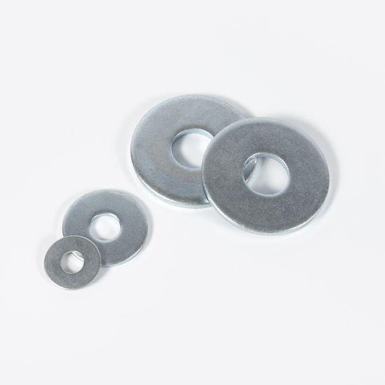 ISO CE Black Zinc Customized Zinc-Flake Coated General Industry Automotive Industry Stainless Steel DIN125 Flat Washer