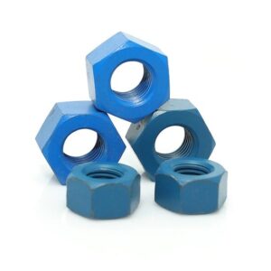 Lightweight Stainless Steel Full Thread Hex Hexagon Spring Nut for Industrial Manufacturing