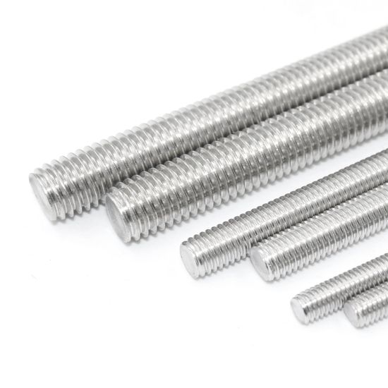 M5 M8 High Precision Grade 8 Steel 3/8 Galvanized Varilla Roscada Metric Thread Threaded Rod