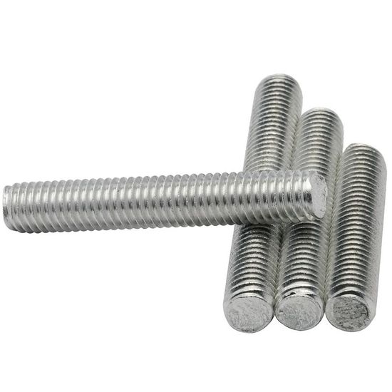 M8 M10 M12 Galvanized Plain Stud Bolt Threaded Rods DIN 976 DIN 975 Thread Rod