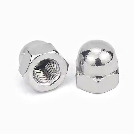 Made in China Grade 4.8, 8.8 Cap Nuts DIN1587 Carbon Steel Acorn Nuts Stainless Steel Hex Domed Cap Nut