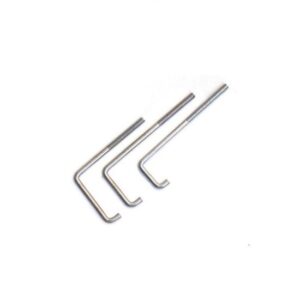 Manufacture Galvanized L J Type Bolt Anchor Hook Bolt Foundation Bolts with Nuts and Washer