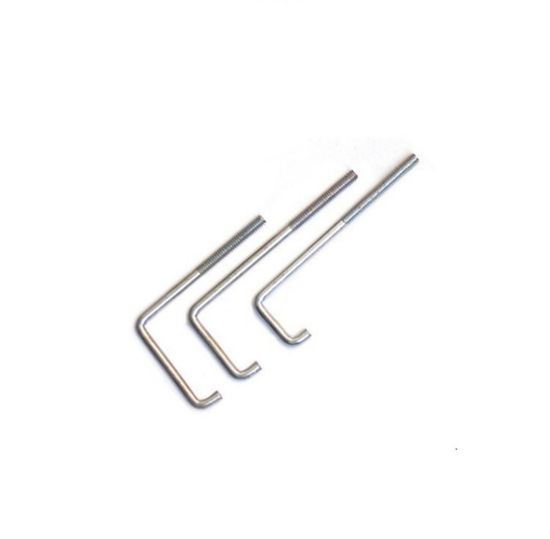 Manufacture Galvanized L J Type Bolt Anchor Hook Bolt Foundation Bolts with Nuts and Washer