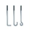 Manufacture Galvanized L J Type Bolt Anchor Hook Bolt Foundation Bolts with Nuts and Washer