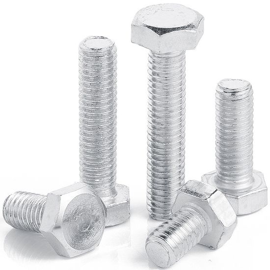 Manufacturer's Hardware Accessories Stainless Steel High Strength Hex Head Bolts DIN933 Made in China Hex Bolts