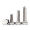 Manufacturer's Hardware Accessories Stainless Steel High Strength Hex Head Bolts DIN933 Made in China Hex Bolts
