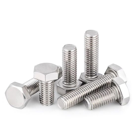 Manufacturer's Hardware Accessories Stainless Steel High Strength Hex Head Bolts DIN933 Made in China Hex Bolts