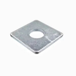 Metal Washers Stainless Steel Washers DIN436 A2 A4 304 316 Flat Stainless Steel Galvanized Square Washers with Round Hole