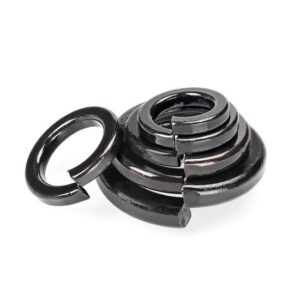 OEM DIN127 DIN7980 Carbon Steel Grade 8.8 Oxide Black Spring Washer Split Lock Washer