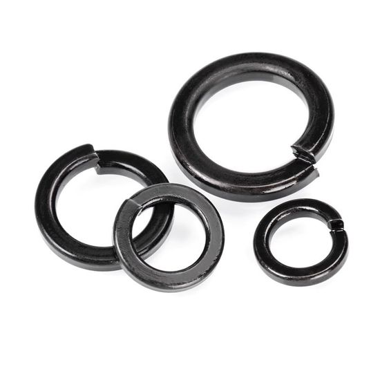 OEM DIN127 DIN7980 Carbon Steel Grade 8.8 Oxide Black Spring Washer Split Lock Washer