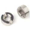 Stainless Steel Brass Hardware Parts DIN 546 Round Slotted Groove Nut