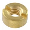 Stainless Steel Brass Hardware Parts DIN 546 Round Slotted Groove Nut