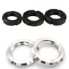 Stainless Steel Carbon Steel GB812 DIN981 Slotted Round Nuts Lock Nuts with Fine Thread