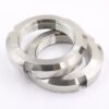 Stainless Steel Carbon Steel GB812 DIN981 Slotted Round Nuts Lock Nuts with Fine Thread
