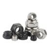 Stainless Steel Carbon Steel Nut DIN982 DIN985 Hex Nylon Lock Nut M3m4m5m6m8m10m12m16m48