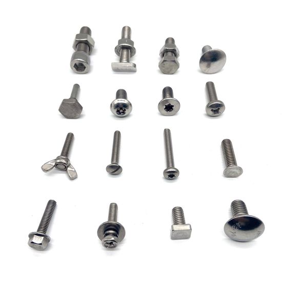 Stainless Steel Fastener T Hex Flange Allen Carriage U Hexagon Bolt and Nut