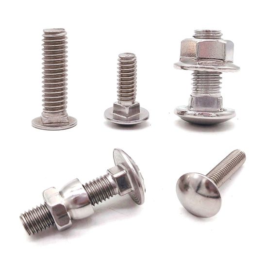 Stainless Steel Fastener T Hex Flange Allen Carriage U Hexagon Bolt and Nut