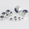 Stainless Steel Hex Nylon Insert Lock Nuts DIN985 Nylon Locking Nut