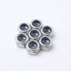Stainless Steel Hex Nylon Insert Lock Nuts DIN985 Nylon Locking Nut