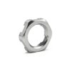 Stainless Steel Hexagonal Slotted Nut, 3/4"