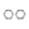 Stainless Steel Hexagonal Slotted Nut, 3/4"