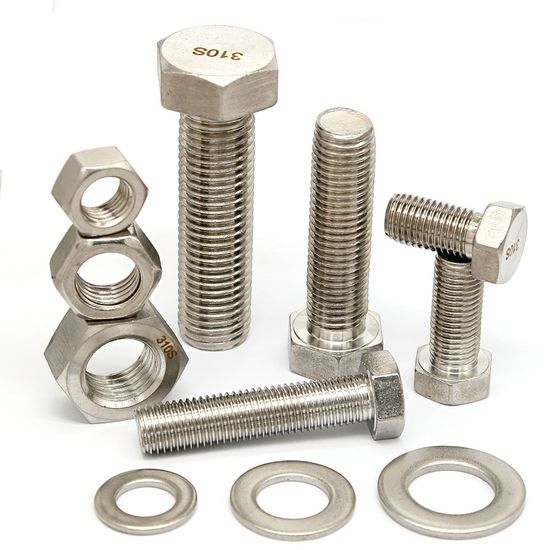 Standard Custom Fastener Ss 316 316L SS304 A2 A4 70 80 Stainless Steel Hex Bolt and Nuts