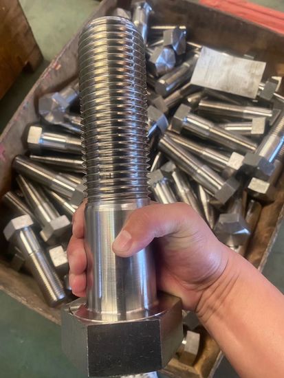 Standard Custom Fastener Ss 316 316L SS304 A2 A4 70 80 Stainless Steel Hex Bolt and Nuts