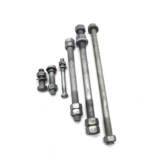 Straight Type Anchor Foundation Bolt ASTM F1554 Grade 36 55 105 Mill Finish
