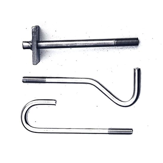 Straight Type Anchor Foundation Bolt ASTM F1554 Grade 36 55 105 Mill Finish