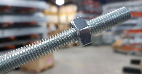 Unc DIN975 Threaded Bar/Threaded Rod 1000mm 3000mm 3/8'' 5/8'' Hex Nut Galvanized Fasteners