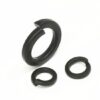 White Zinc Plated Black Stainless Steel Spring Lock Washer Heavy-Duty Applications