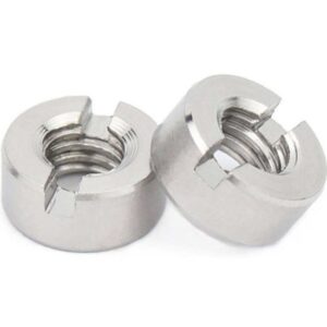 Wholesale Stainless Steel and Carbon Steel DIN546 Slotted Round Nuts