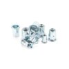 Zinc Plated Carbon Steel/Stainless Steel Flat Head Knurled Threaded Insert Rivet/Hex Nut