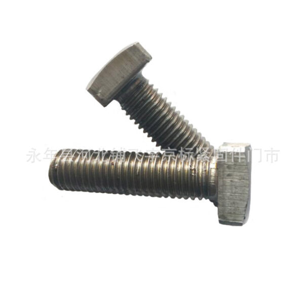 Special hot-dip galvanized 20 * 35-500 external hexagon bolt for construction machinery and power, ordinary galvanized bolt